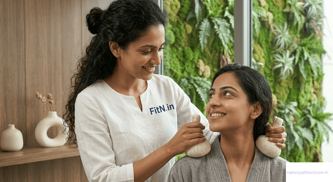 Patients taking treatment from Naturopath in Lucknow clinic