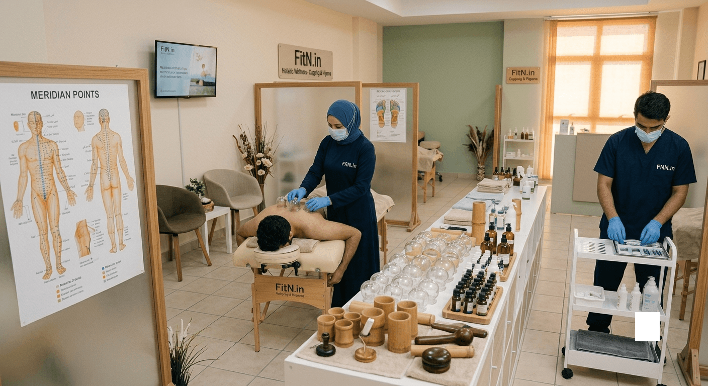 Research and Evidence A Cupping therapist giving session at Lucknow Naturopathy
